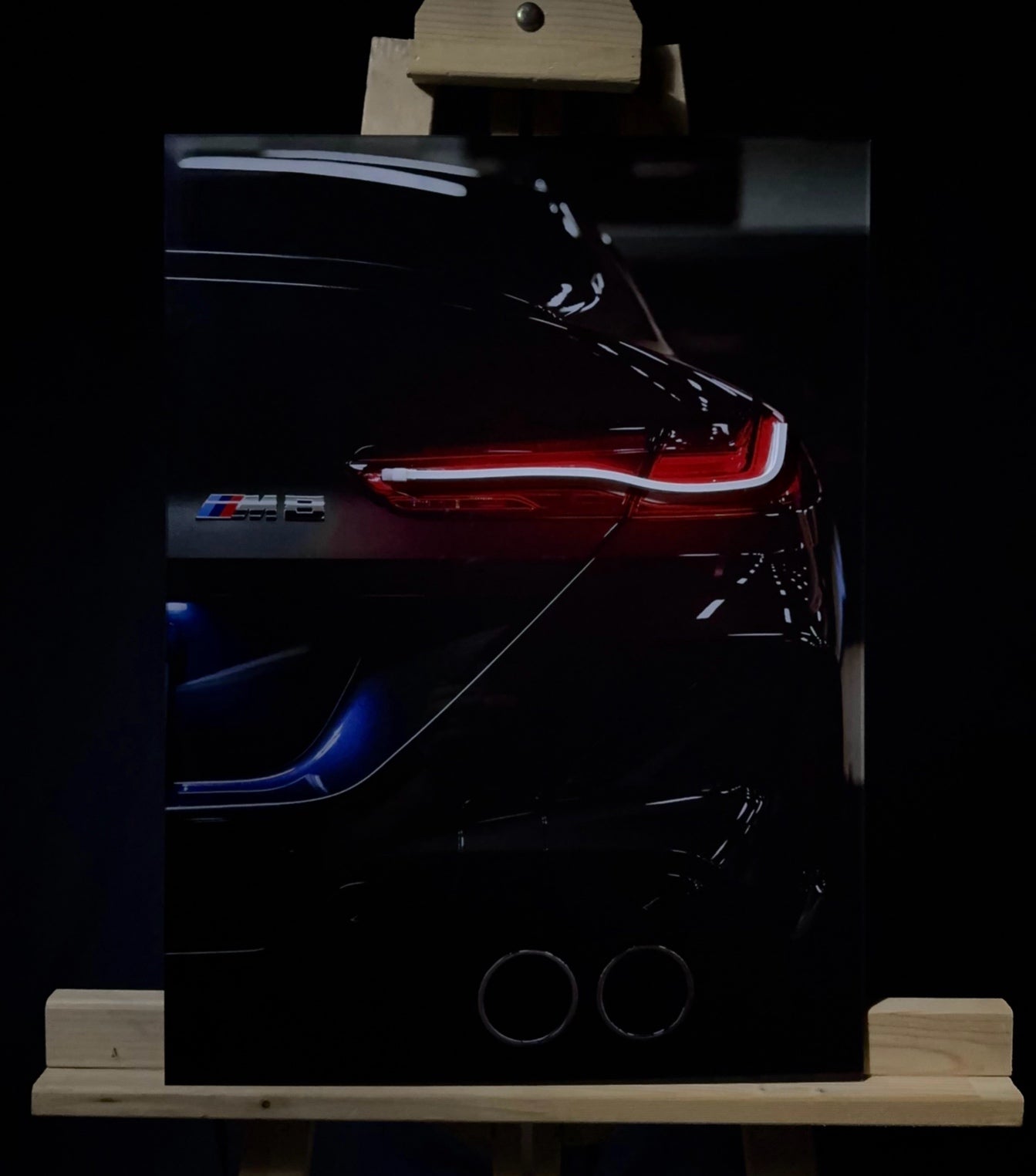 BMW M8 LED STOP Farlı Tablo
